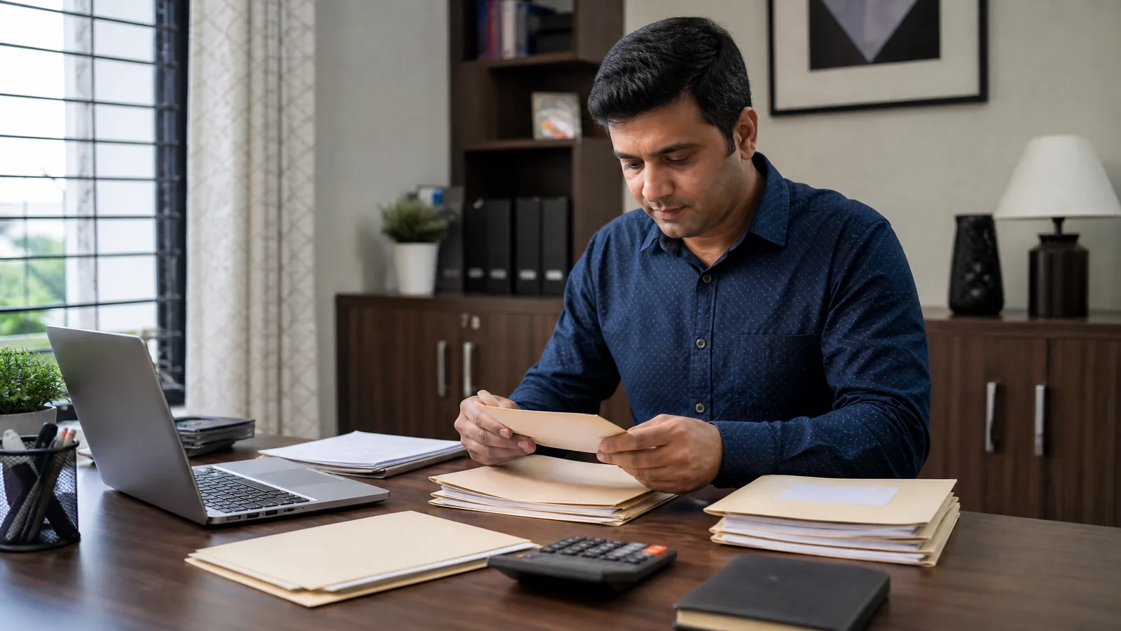 A reader organises anonymized digital-asset transaction records for tax review.